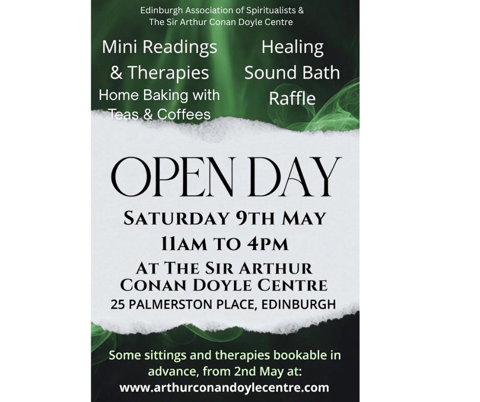 Picture of open day poster